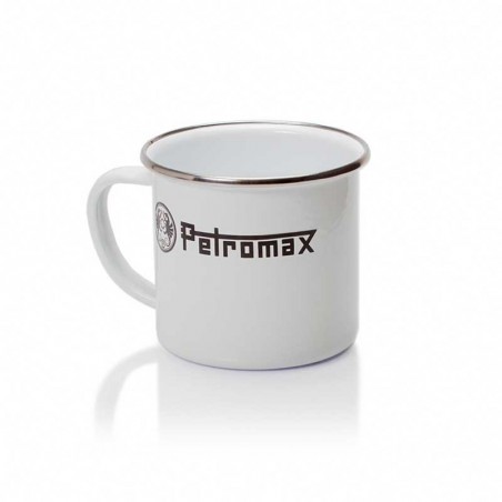 Petromax Emaille-Becher aus Stahl - weiß