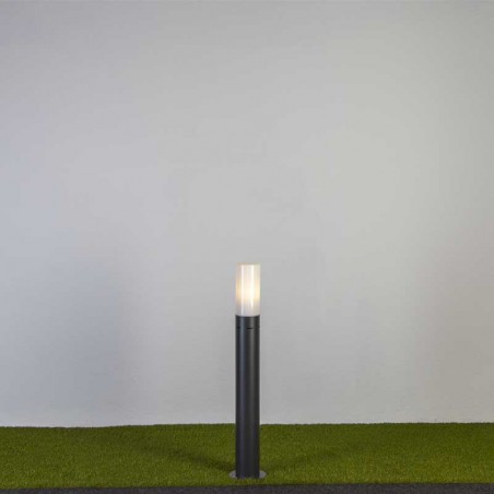 Path light IPLIO-STAND, H 95 cm - graphite gray