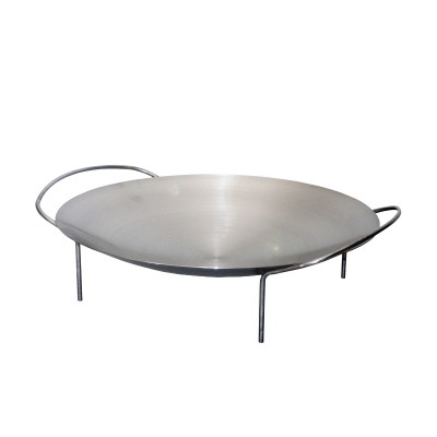 Stainless steel wok pan