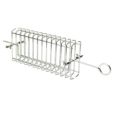 Grill basket with skewer for grill grate 48 cm