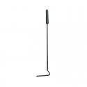 Schürhaken L 50 cm, schwarz-glimmer