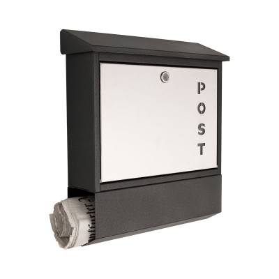 Mailbox with newspaper...