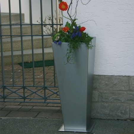 Pflanzgefäß 79 cm - Edelstahl